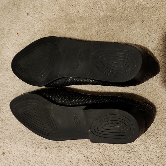 ⭐️HP⭐️VINTAGE Vittorio Ricci Studio, 8½ black woven leather upper #1086 - Picture 6 of 8